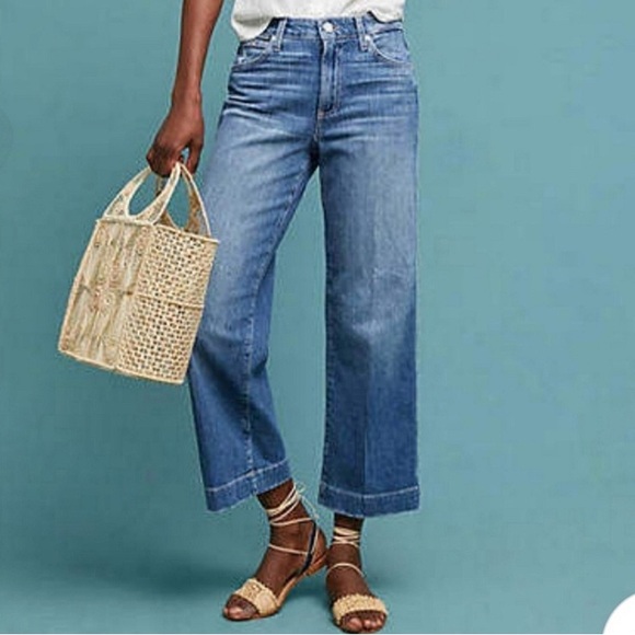 PAIGE Nellie Culotte Jeans - Main Image